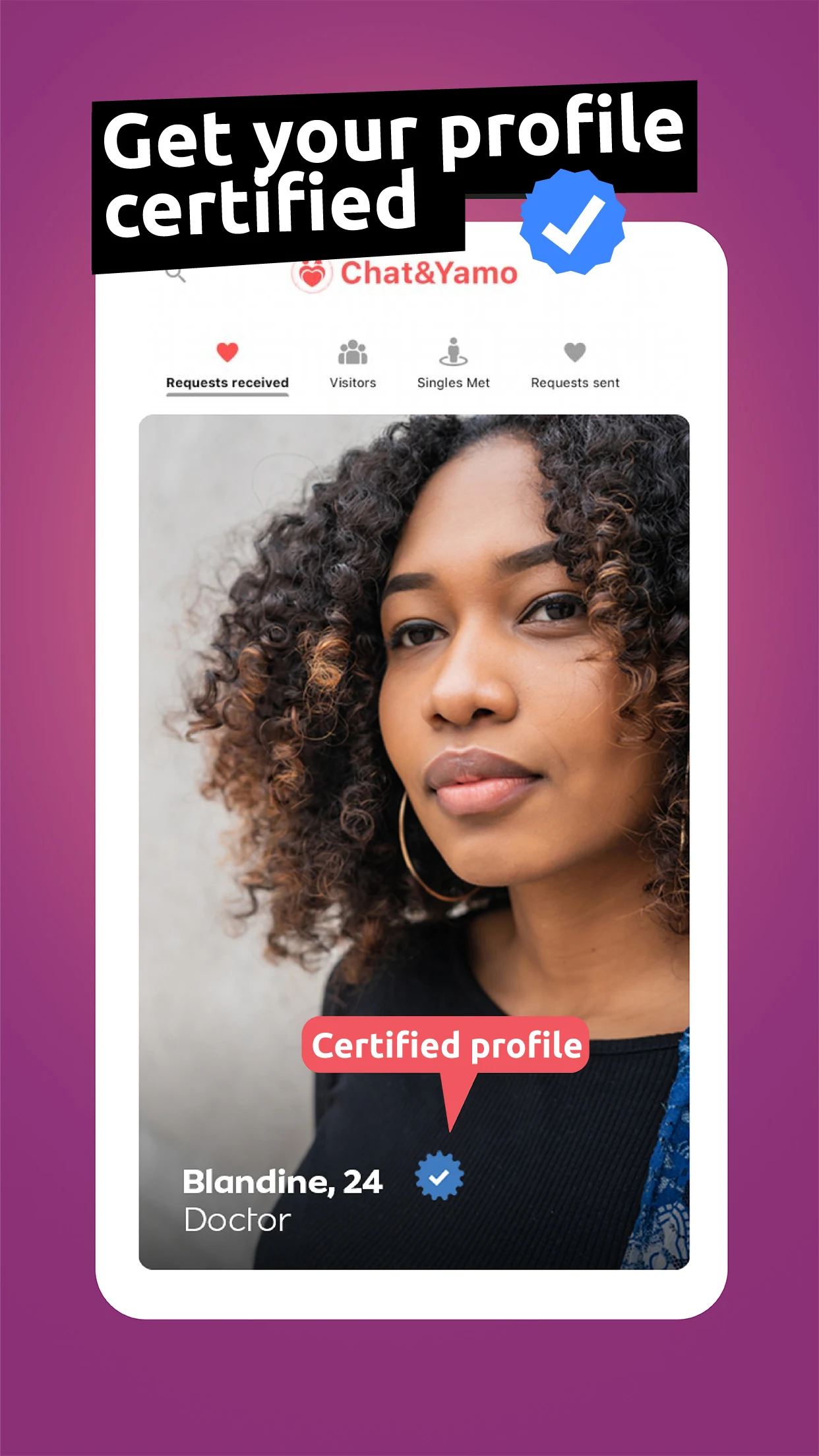 Chat&Yamo : dating app screenshot