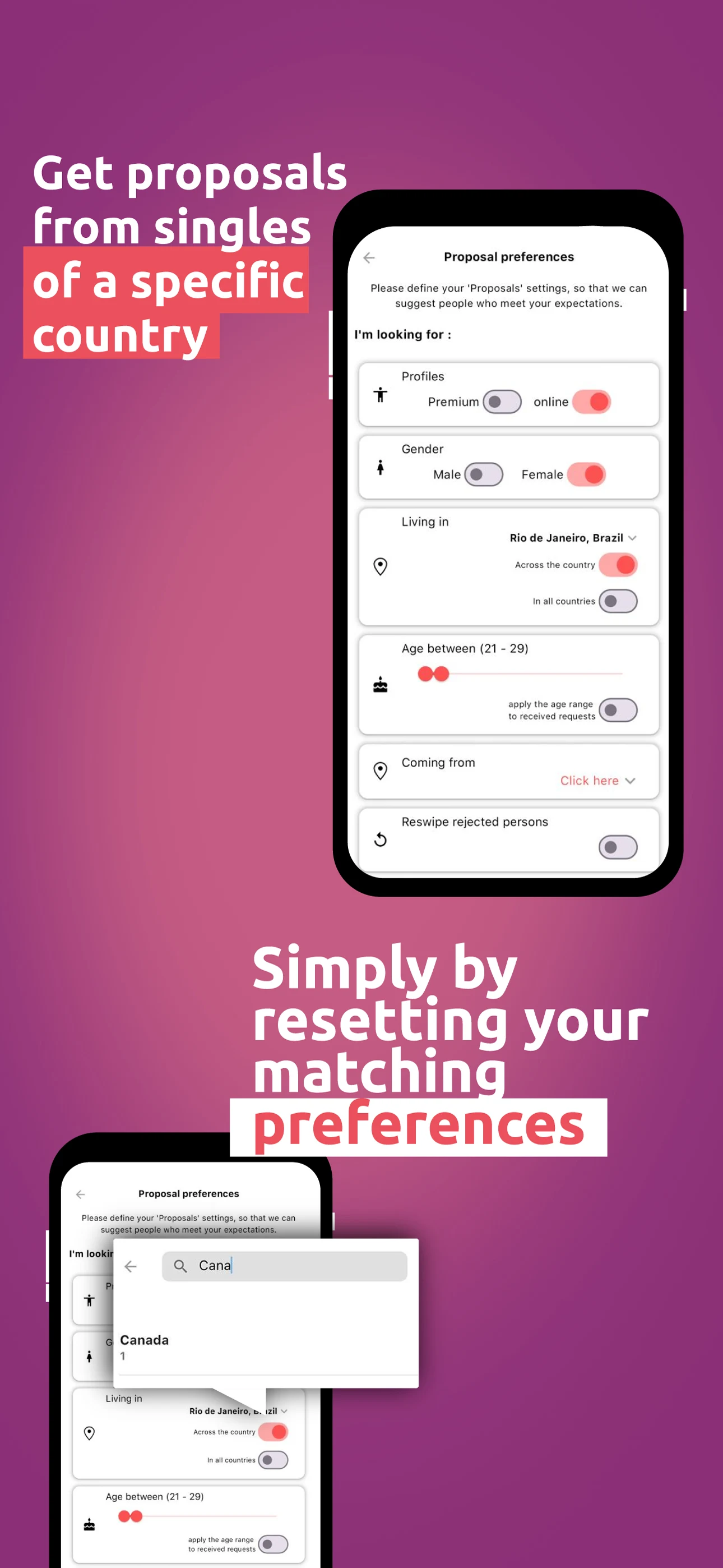 Chat&Yamo : dating app screenshot